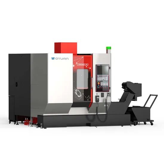 5-Axis Simultaneous CNC Milling Machine CBS200 Vertical 5 Axis CNC Machining Center - Image 3