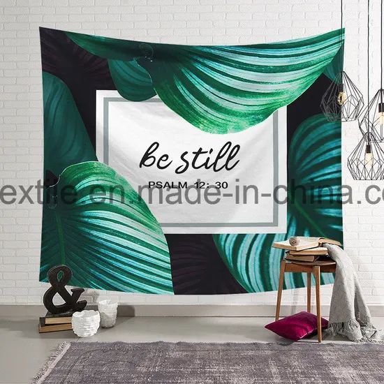 Professional Factory Made Decorative Custom Digital Printed Tapestry - Image 3