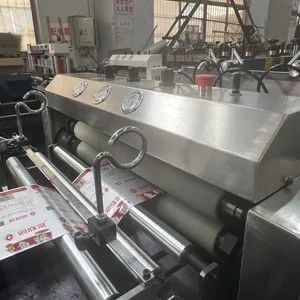 Sk Professional Bus Type Plastic Small Three Side Sealing Plastic Candy Bag Production Automatic Pouch Making Machine - Image 3
