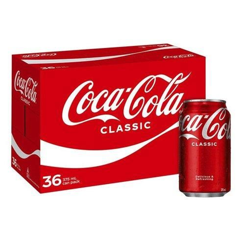 Coca cola classic 330ml / Coca cola soft drink 330 ml / Coca cola 33 cl can - Image 2