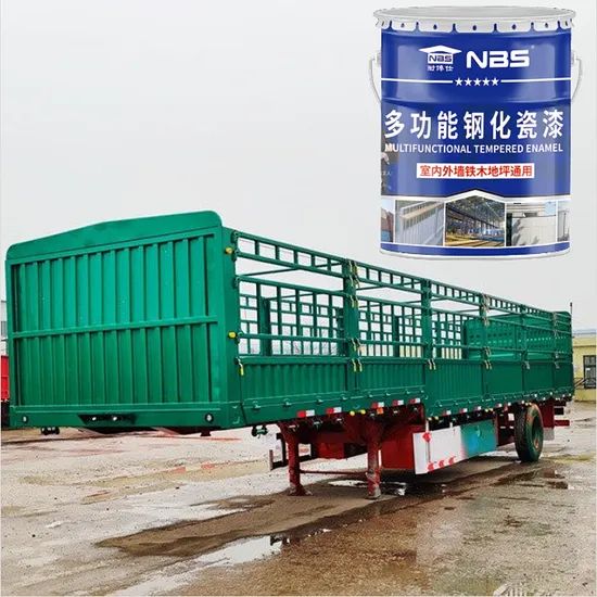 Nbs-137 Multifunctional Tempering Enamel Rustproof Paint Eco-Friendly Non Volatility Metallic Coating - Image 4