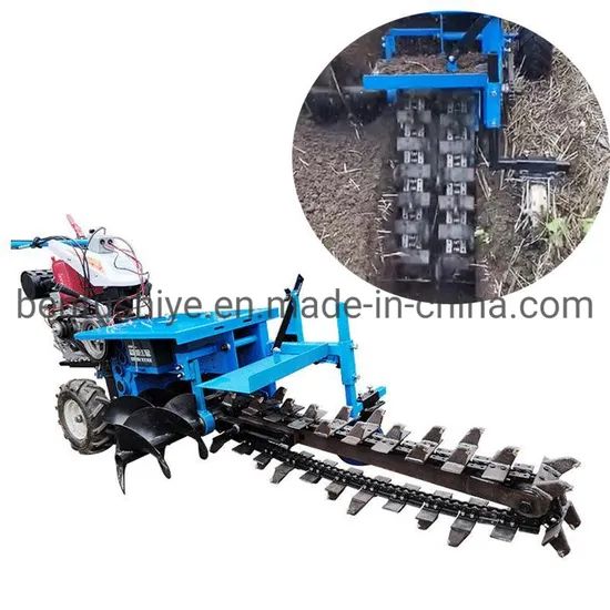 Agricultural Machinery Chain Mini Trencher for Grooving Cable Burial Agriculture and Forestry Engineering - Image 1