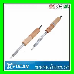 Wood Handle External Heating Soldering Iron - Image 1
