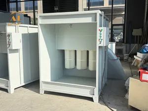 Ailin Customized Electrostatic Powder Coating Machine Powder Recovery Booth Dust Collection Cabinet - Image 2