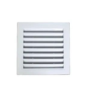 Rustproof and Weather-Resistant Aluminum Air Return Louver Cover for Wall - Image 2