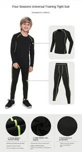Compression Base Sportswear for Kids in Basketball and Football - Image 4