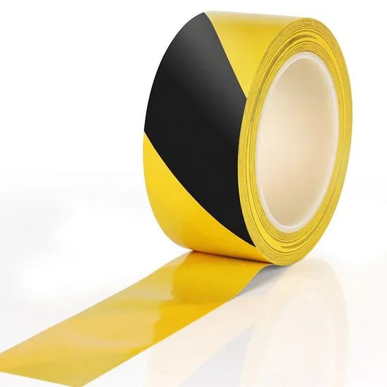 PVC Floor Marking Caution Barricade Safety Warning Tape Style Roll ...