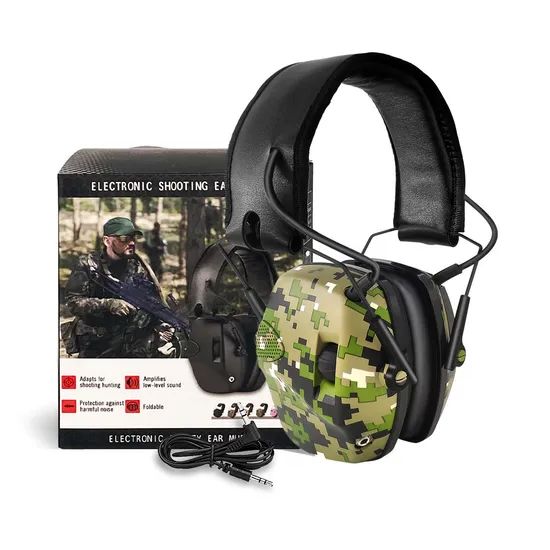Noise Reduce Earmuff Active Hearing Protection - Image 5