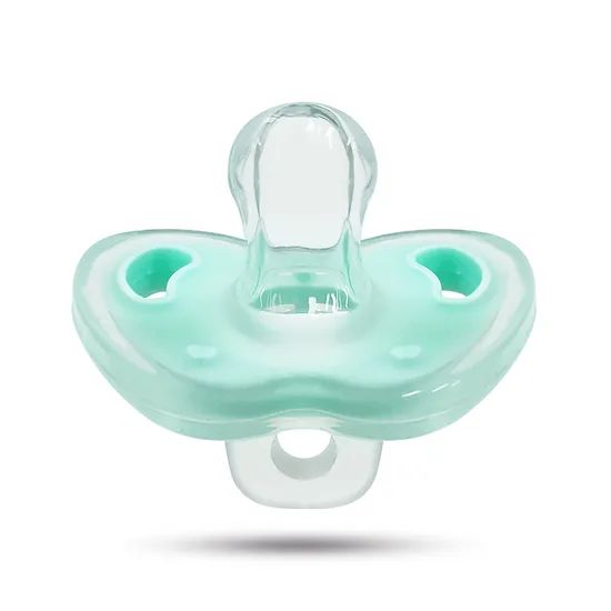 Full Silicone Pacifier Apple Baby Safe Super Soft Teether - Image 4