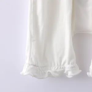 Summer Baby Wear Ribbed Knit Short Sleeve Coverall Rompers Bodysuits - Image 6