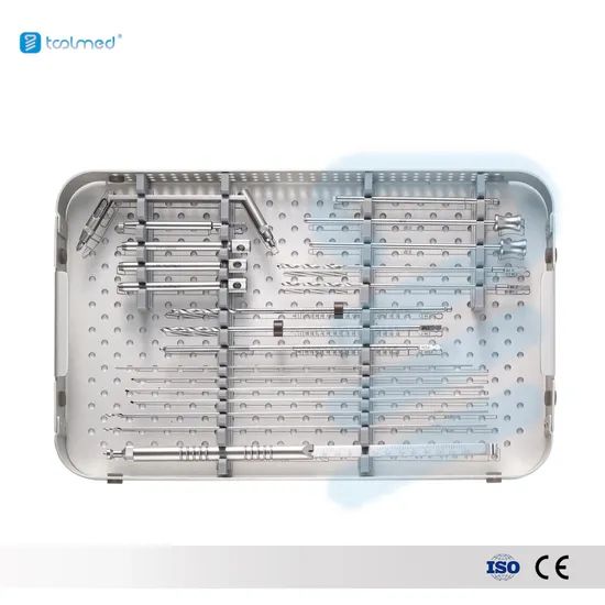 Orthopedic Surgical Instruments Set Medical Osteotomy Locking Plate Titanium System for Bone Cutting & Fixation in Surgery - Image 4