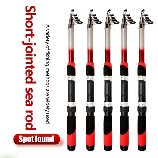 Ultra-Durable Fiberglass Telescopic Fishing Rod for Long Throws - Image 1