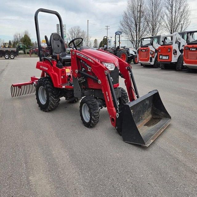 Massey Ferguson GC1725M Diesel Engine 4WD Wheel Tractor Multifunctional Compact Farm Utility Tractor Front Loader - Image 1