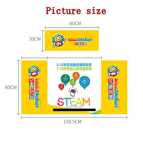 Portable Promotion Counter Table Foldable Booth Kiosk Good Selling Trade Show Display Banner Stand - Image 2