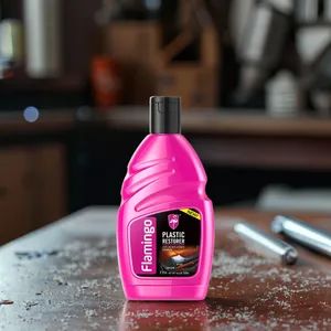 F394 Plastic Restorer & Car Care Wax Model NO. F394 HS Code 2801100000 Trademark FLAMINGO Origin Guangzhou China Production Capacity - Image 1