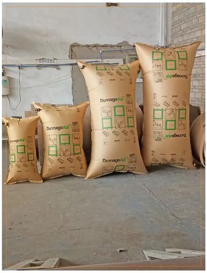 Kraft Paper Inflatable Air Bags for Safe Cargo Shipping - Image 2