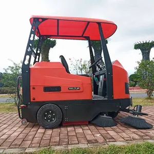 Electric Road Cleaner Machine Equipment Floor Sweeper - Image 4