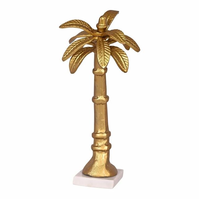 Table Decorative Items Color GOLD Material ALUMINIUM Packaging Size 45CMX20CM Size/Dimension 37CMX14CM Country of Origin Made in - Image 1