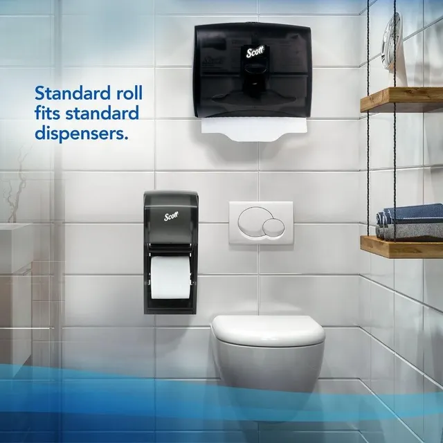 Wholesale Scott Essential Standard Roll Toilet Paper 04460 – 80 Rolls/Case supply - Image 5