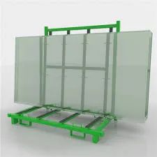 J Durable L Frame Glass Storage Unit Carry Handle Protection Transport Racks - Image 1