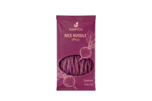 Rice Noodles Color (Turmeric, Gac Fruit, Beetroot) - Pho - Image 1