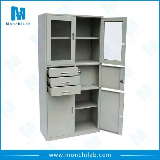 Lab File Cabinet with Drawers MOQ 2 Condition New Wood Style No Model NO. HCFC Color Grey, Blue Trademark MonchiLab Coating Epoxy Coating - Image 6
