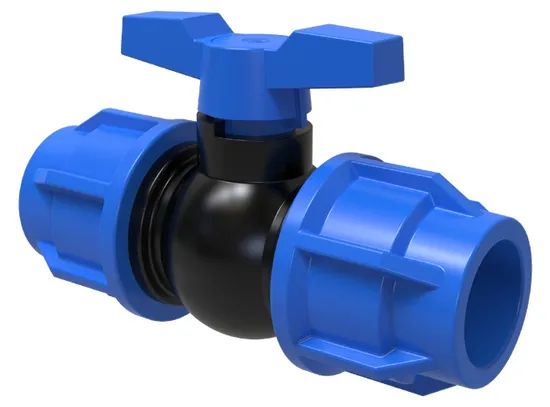 Compact PVC Ball Valve Pn16 for Greenhouse Micro Irrigation PE Pipe Fitting Accessories - Image 4