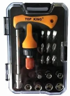 9PC /Set T- Ratchet Handle, Bits and Sockets Set Origin China Structure T Type Model NO. 917228 Brand Socket Set Specification - Image 1