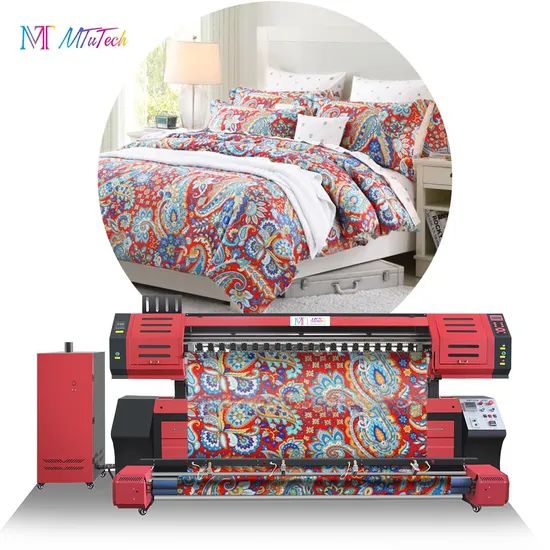 Industrial High Speed Digital Large Format Inkjet Textile Printing Machine - Image 1