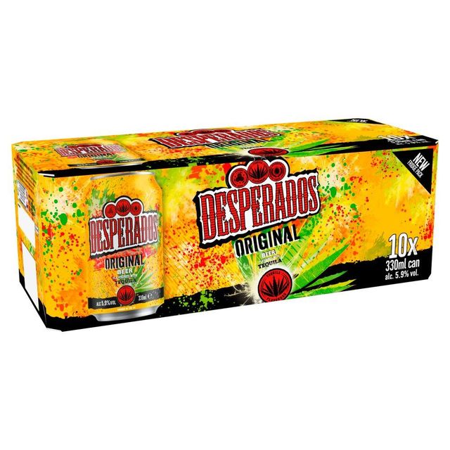 Desperados Premium Tequila Flavoured Lager Beer case of 24 x 500ml cans - Image 4