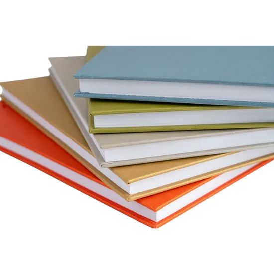 NB002 A5 Glue Bound Hardbound Notebook Assorted 70-80S 15D Size A5 Origin China Color Assorted Model NO. NB002 Style Hardcover - Image 4