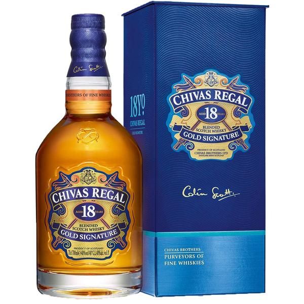 Chevas Regal 12 Years Old Blended Scotch Whiskey Malt and Oat Based Distilled and Bottled - Image 2