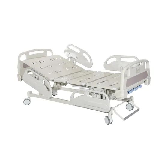 Ss Hospital Bed with Two Revolving Levers Origin China Condition New Folded Unfolded Trademark Bossay HS Code 94029000 Model NO. BS-728-1 - Image 6