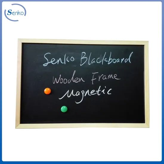 Kids Using Green Magnetic Chalkboard with Magnets and Chalks Origin China Trademark Senko HS Code 96100000 Model NO. - Image 1