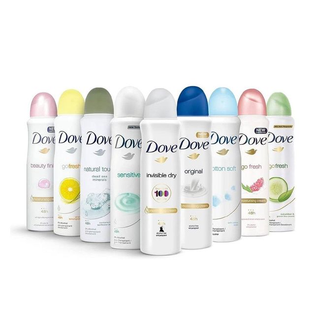 Natural Fragrance Scent Antiperspirant Dove Deodorant Body Spray - Image 2