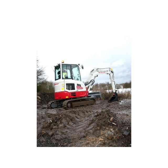 Takeuchi TB335R Compact Crawler Excavator with Reliable Performance - Image 4