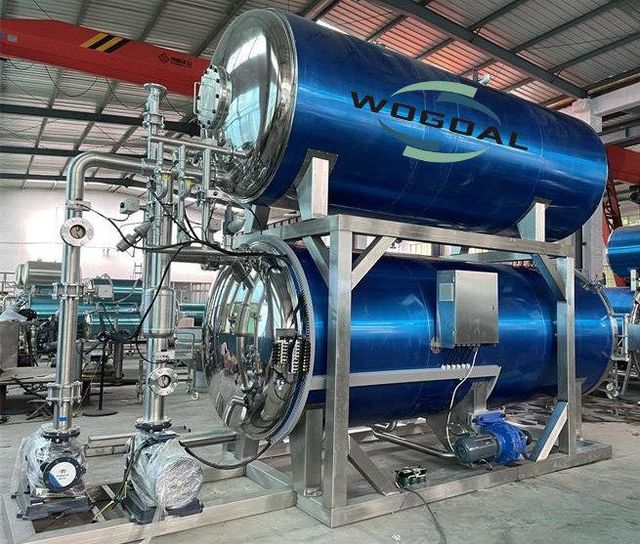 Rotary Water Immersion Retort Food Sterilizer for PP bottle Retort Pouches - Image 4