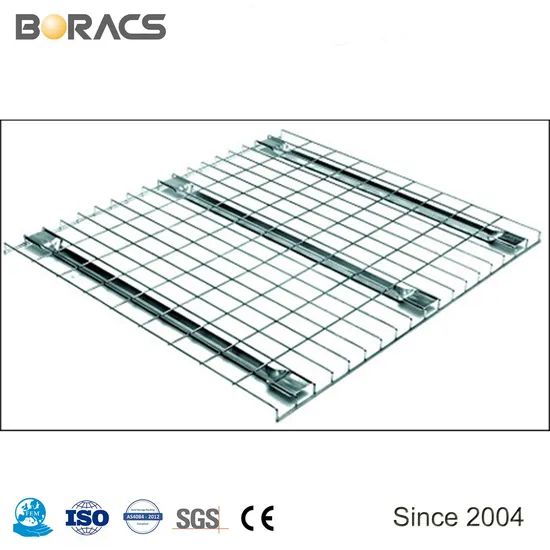 Customized Galvanized Welded Wire Mesh Warehouse Racking Decking Mesh Decking Pallet Rack - Image 1