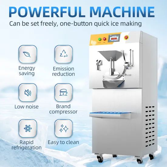 Gelato Batch Freezer Hard Ice Cream Gelato Combined Machine - Image 5