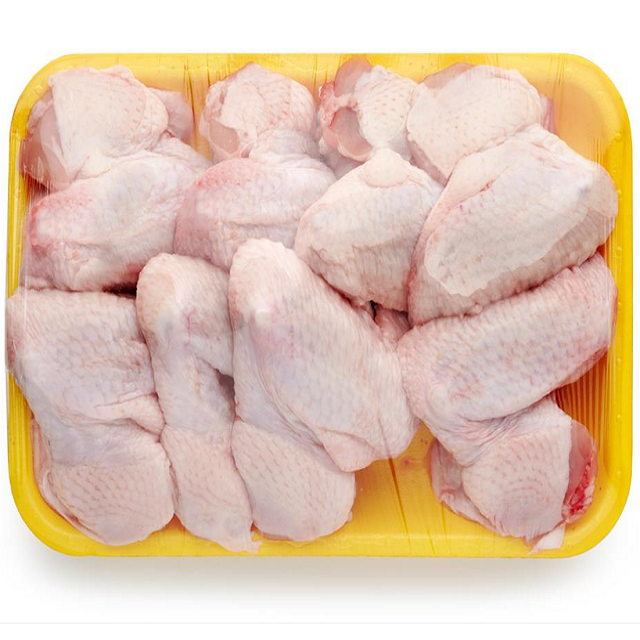 Artificial Raw Chicken Wings Sample Realistic Fake Meat for Supermarket Freezer Display Photography Prop - Image 1