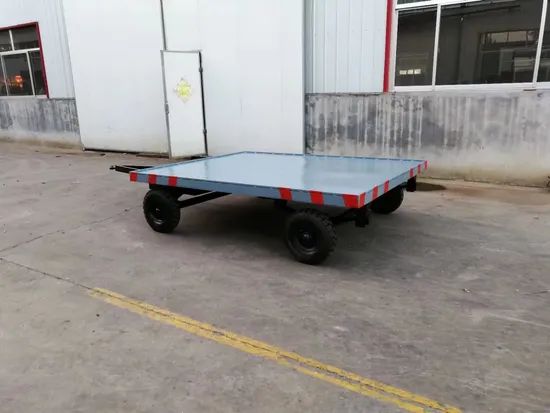 European Type Single Axle Plant Trailers Flat Top Trailer ATV Galvanized Plate Trailer - Image 6