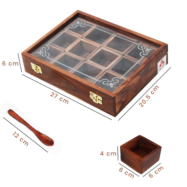 Wooden Spice box - Image 1