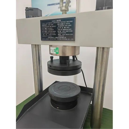 Desktop Compressive Machine Paper Tube Compressive Test Machine 300kN Desktop Compression Strength ...