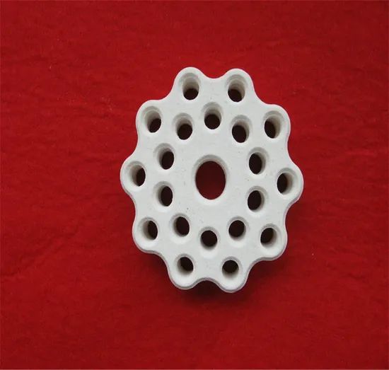 High Tempearure Kiln Multihole Mullite Ceramic Heating Disc for Radiant Heater - Image 2