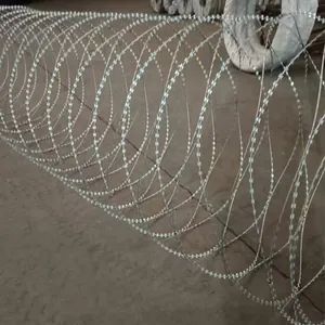 Factory Wholesale Galvanized Bto-30 Razor Blade Wire - Image 4