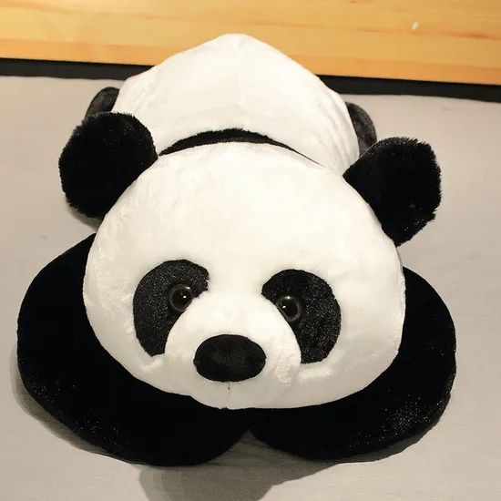 Stuffed Animal Panda Plush Toy Companion Animals Size Small Origin China Gender Unisex Filling Cotton OEM/ODM Aceptable Model NO. panda-s - Image 2