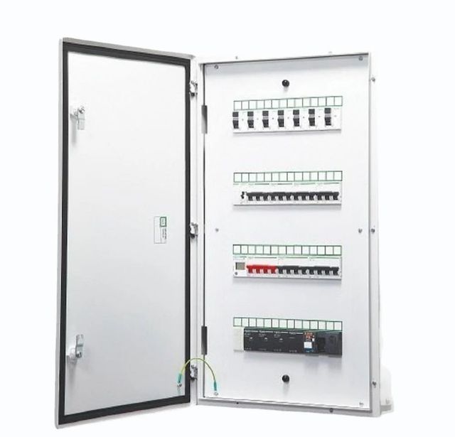 Mcb Distribution Board, 8 Color White Mcb Count Spn MCB Count SPN Type of Box SPN Capacity 400 Lph Number Of Ways 8 Material Mild - Image 2