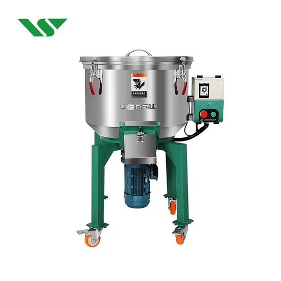 Vertical Plastic Granules Mixer Plastic Raw Material Color Mixing Machine Plastic Mixing Silo - Image 1