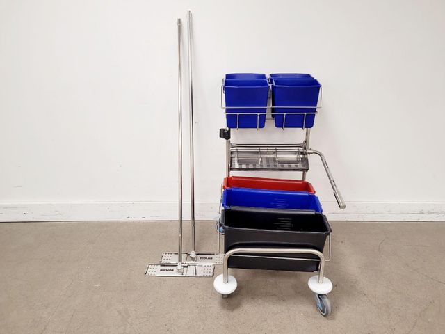 Ecolab 3038200 Klercide Triple Bucket System - Image 3
