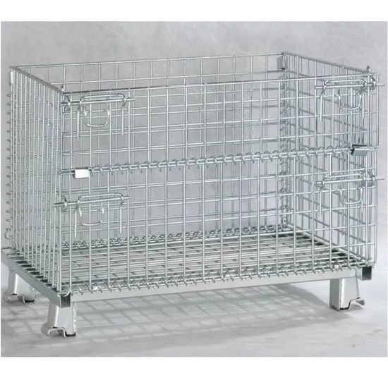 Steel Mesh Lockers for Transport & Warehouse Storage Size Large R&D OEM/ODM Origin China QC QC Control Material Steel Warranty on - Image 2